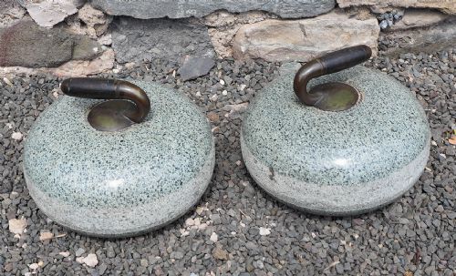 Good Pair of Granite Curling Stones