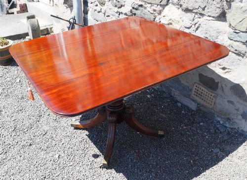 SCOTTISH DUNCAN PHYFE DINING TABLE - ADDITIONAL PHOTO 2