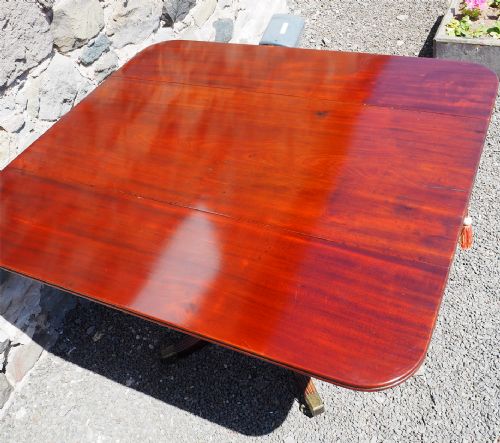 SCOTTISH DUNCAN PHYFE DINING TABLE - ADDITIONAL PHOTO 3