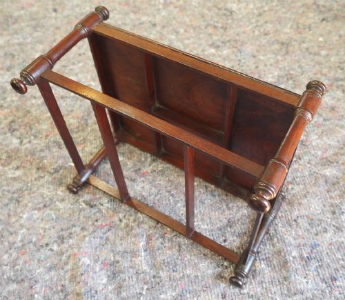 RARE GEORGIAN MAHOGANY DECANTER HOLDER - ADDITIONAL PHOTO 4