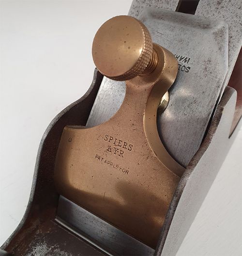 fig 2. Rare Patented Spiers of Ayr Panel Plane