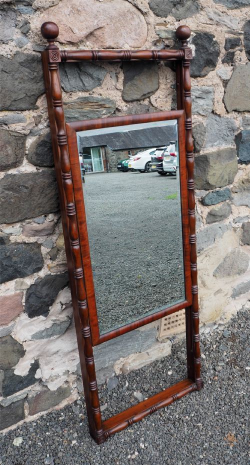 fig 1. Unusual Georgian Adjustable Wall Mirror