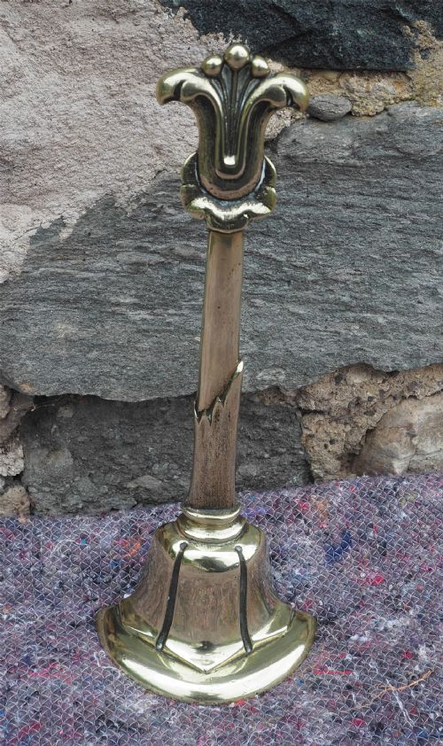 Georgian Lead Filled Brass Door Porter