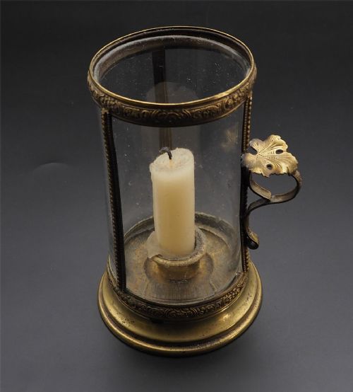 Regency Gilded Brass Night Light
