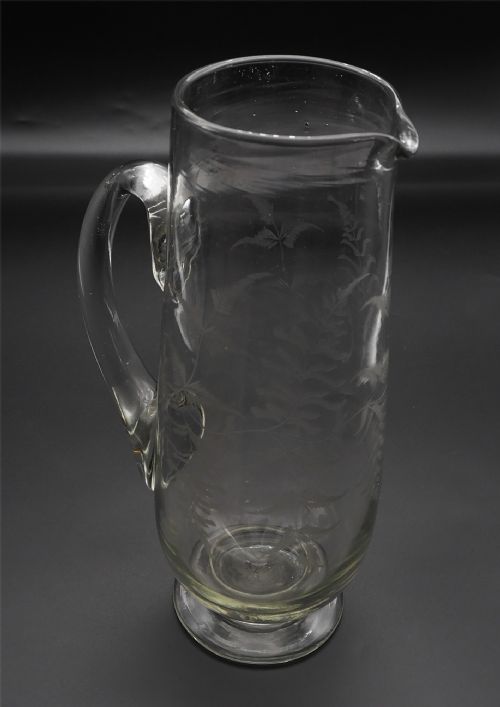 Tall Scottish Fern Lemonade Jug