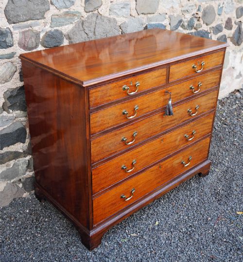 fig 1. Fine Quality George 3rd Chest of Drawers