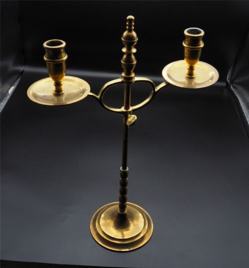 Victorian Brass Adjustable Student Lamp