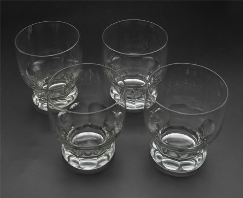 Set of 4 Edwardian Whisky Tumblers
