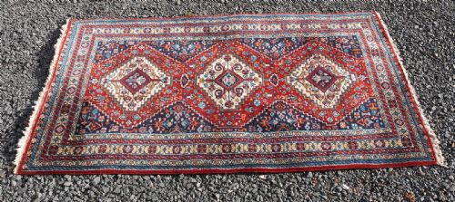 GOOD ANTIQUE PERSIAN RUG LOVELY DESIGN - ADDITIONAL PHOTO 1