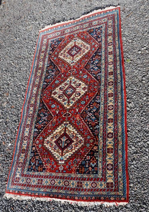 GOOD ANTIQUE PERSIAN RUG LOVELY DESIGN - ADDITIONAL PHOTO 2