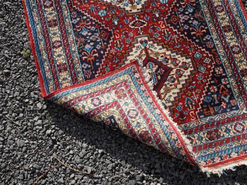 GOOD ANTIQUE PERSIAN RUG LOVELY DESIGN - ADDITIONAL PHOTO 5