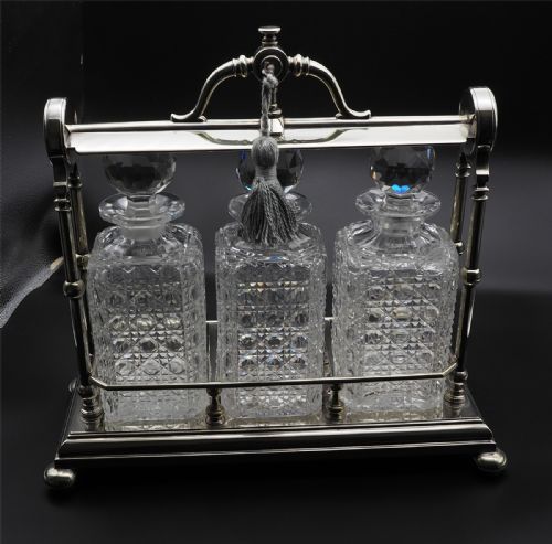 Fine Victorian "Staniforth Patent"  Tantalus