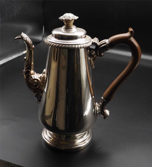 Victorian Silver Plated Coffee Pot