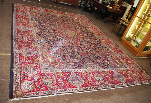 Fine Large Antique Persian Wool Carpet