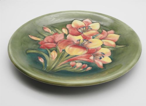 Large Moorcroft African Lilies Charger