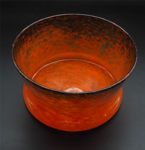 fig 1. Beautiful Scottish Monart Glass Bowl