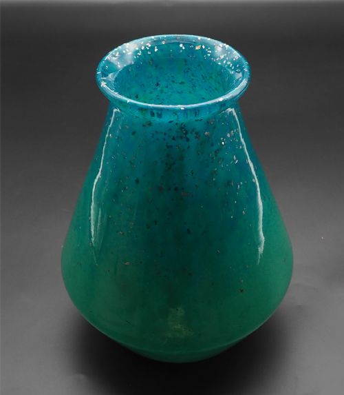 fig 1. Fine Early Scottish Monart Glass Vase