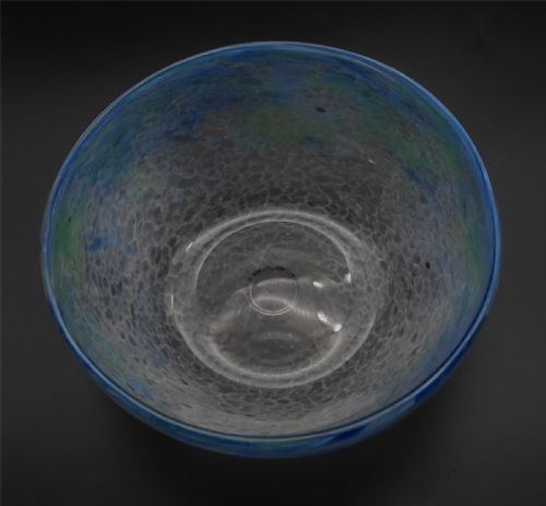 STUNNING EARLY MONART GLASS BOWL - ADDITIONAL PHOTO 2