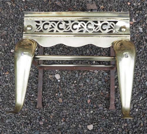 MID 19TH CENTURY BRASS FOOTMAN - ADDITIONAL PHOTO 3