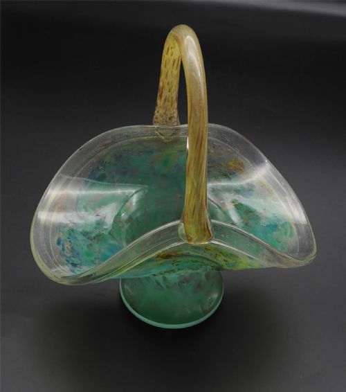FINE RARE SCOTTISH MONART BASKET - ADDITIONAL PHOTO 1