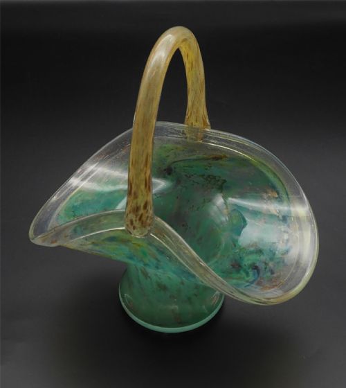 FINE RARE SCOTTISH MONART BASKET - ADDITIONAL PHOTO 2