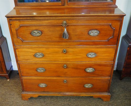 fig 1. Small Late Georgian Mahogany Bookcase
