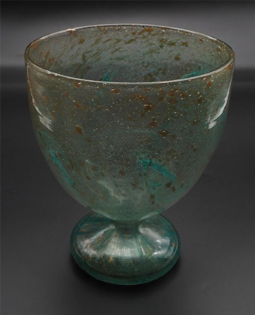 RARE EARLY MONART GOBLET SHAPED VASE - ADDITIONAL PHOTO 1