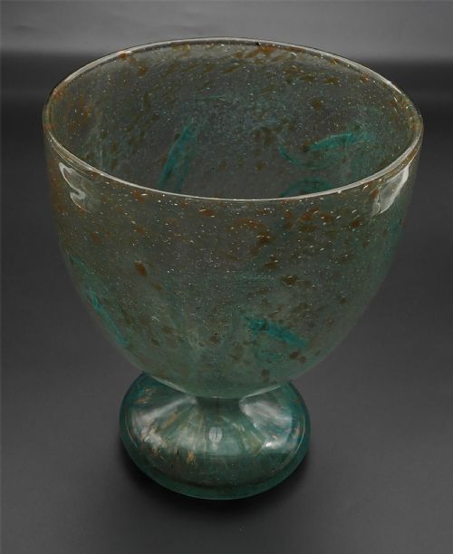 RARE EARLY MONART GOBLET SHAPED VASE - ADDITIONAL PHOTO 2