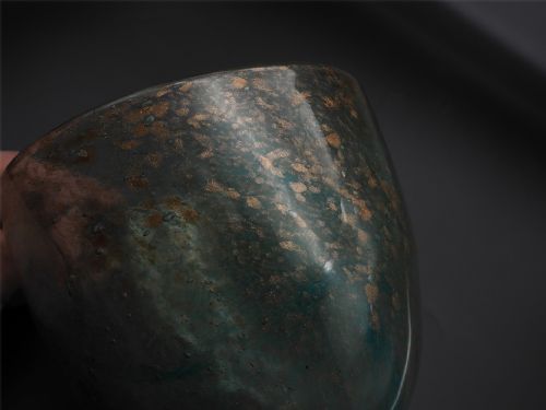 RARE EARLY MONART GOBLET SHAPED VASE - ADDITIONAL PHOTO 4