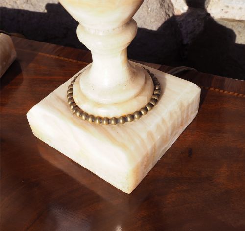 FINE PAIR FRENCH CASSOLETTE TABLE LAMPS - ADDITIONAL PHOTO 4