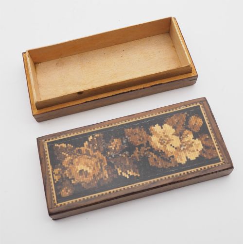 SMALL SIZE TUNBRIDGE WARE ROSEWOOD BOX - ADDITIONAL PHOTO 3