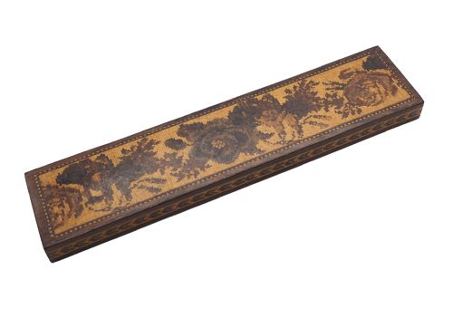 Victorian Tunbridgeware Needle Holder