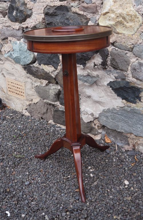 RARE MANX ADJUSTABLE CANDLESTAND - ADDITIONAL PHOTO 1
