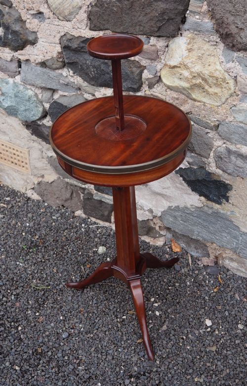 RARE MANX ADJUSTABLE CANDLESTAND - ADDITIONAL PHOTO 2