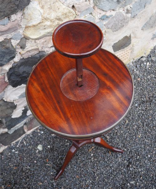 RARE MANX ADJUSTABLE CANDLESTAND - ADDITIONAL PHOTO 3