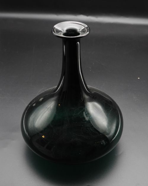 Georgian Bristol Green Glass Decanter