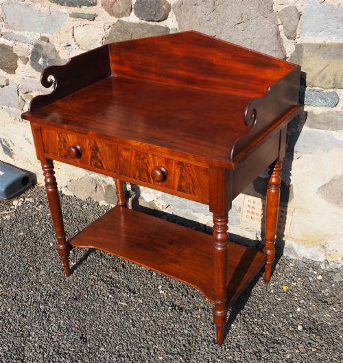 Scottish Mahogany Dressing Table. C. 1810