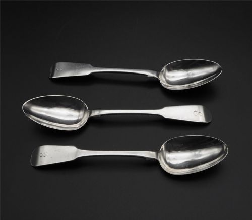 Rare Walter Leighton Dundee Silver Spoons
