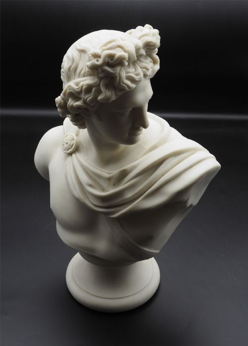 Copeland Parian Ware Bust of Apollo