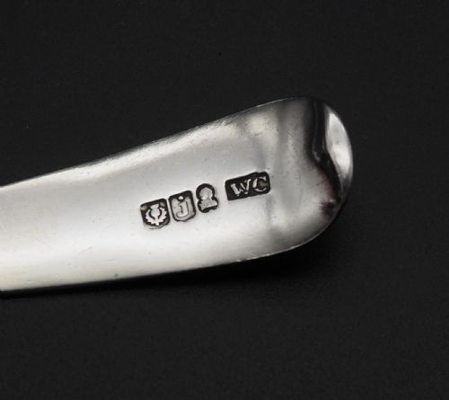 GOOD SCOTTISH DUNDEE SILVER SAUCE LADLE - ADDITIONAL PHOTO 4