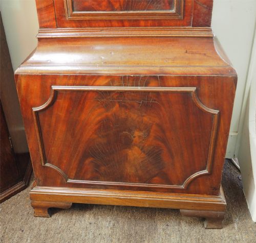 GEORGE 3RD 8 DAY MAHOGANY LONGCASE CLOCK - ADDITIONAL PHOTO 1