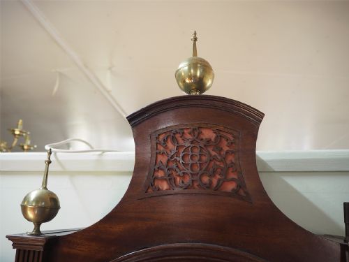GEORGE 3RD 8 DAY MAHOGANY LONGCASE CLOCK - ADDITIONAL PHOTO 6