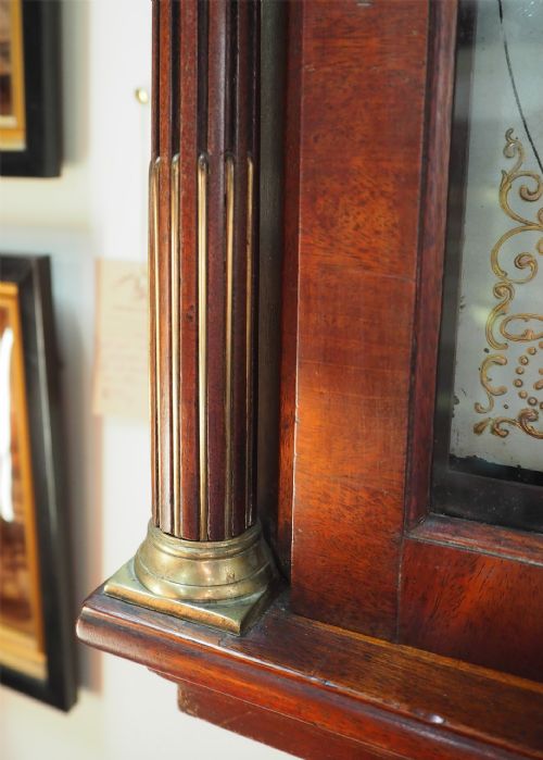 GEORGE 3RD 8 DAY MAHOGANY LONGCASE CLOCK - ADDITIONAL PHOTO 8