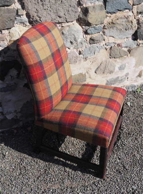 RARE CHIPPENDALE PERIOD GOUT CHAIR - ADDITIONAL PHOTO 1
