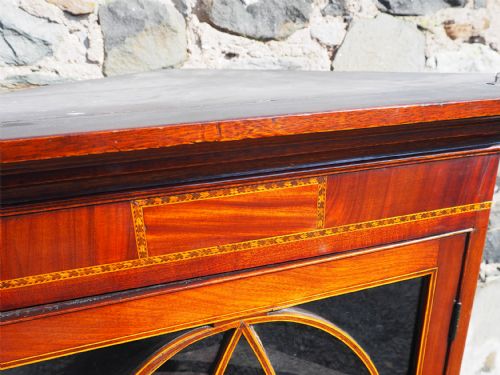 SUPERB GEORGIAN SCOTTISH CORNER CABINET - ADDITIONAL PHOTO 6