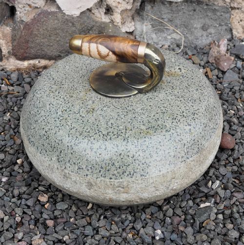 Single Victorian Scottish Curling Stone