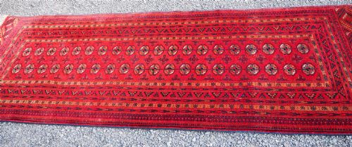 HIGHEST QUALITY TEKKE TURKOMAN RUNNER - ADDITIONAL PHOTO 1