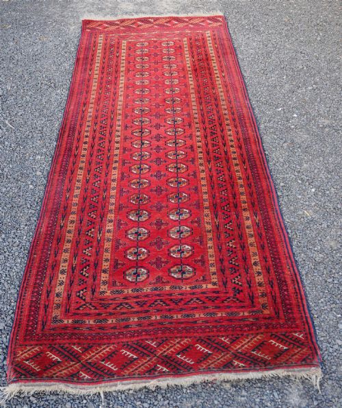 HIGHEST QUALITY TEKKE TURKOMAN RUNNER - ADDITIONAL PHOTO 2