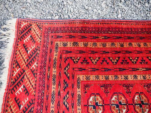 HIGHEST QUALITY TEKKE TURKOMAN RUNNER - ADDITIONAL PHOTO 4