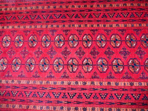 HIGHEST QUALITY TEKKE TURKOMAN RUNNER - ADDITIONAL PHOTO 5